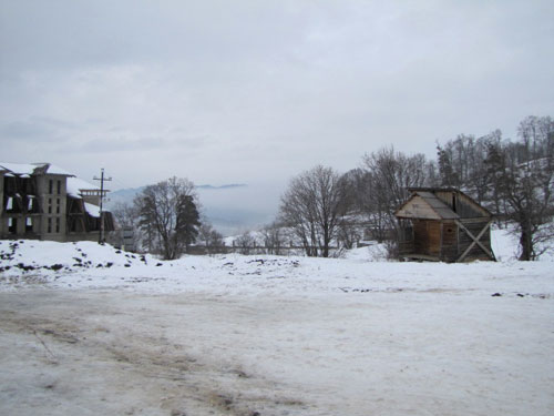 Грузия, Бакуриани. Учебная трасса на горе Кохта. Фото "Кавказского Узла"