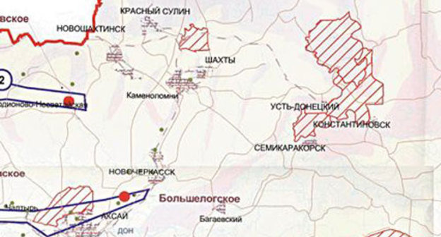 Карта шахт ростовской области