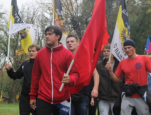 "Русский марш" в Краснодаре, 4 ноября 2012 г. Фото Никиты Серебрянникова для "Кавказского узла"