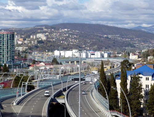 Панорама Сочи. 2014 г. Фото Светланы Кравченко для "Кавказского узла"