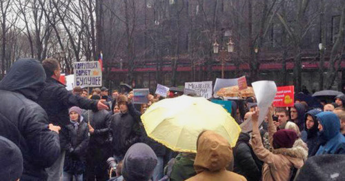 Антикоррупционный митинг в Ставрополье. 26 марта 2017 г. Фото: RFE/RL