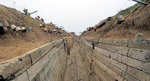 Боевые позиции в зоне карабахского конфликта. Нагорный Карабах. Фото Алвард Григорян для "Кавказского узла"