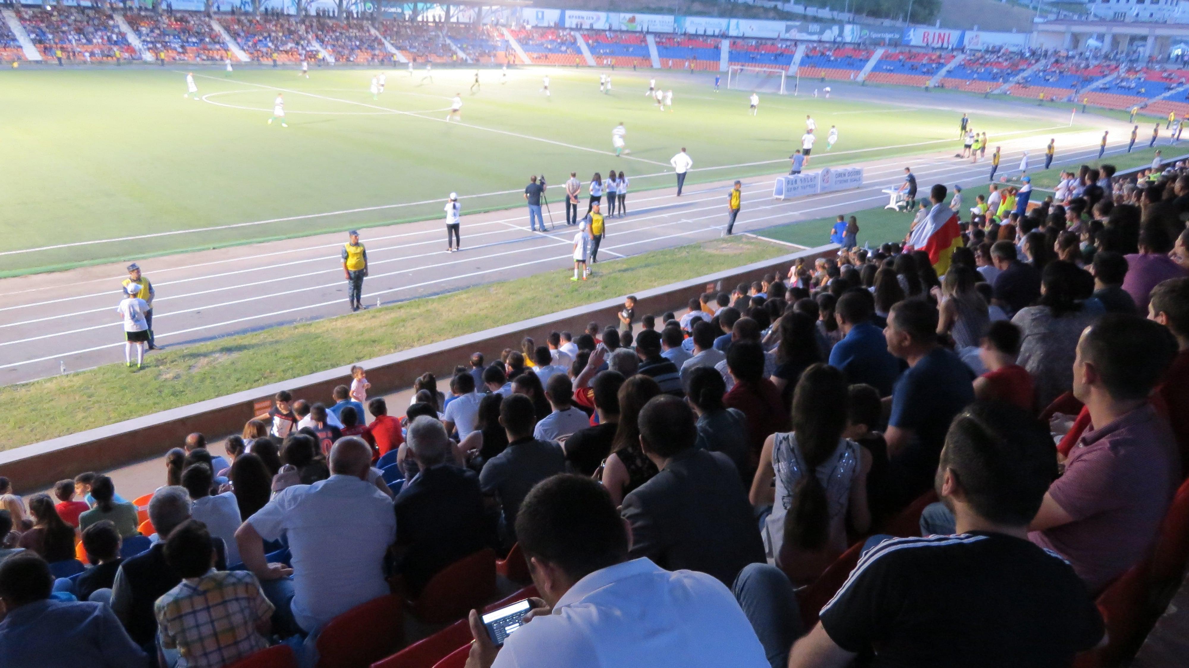 Матч футбольного чемпионата ConIFA-2019 в Нагорном Карабахе. 3 июня 2019 год. Фото Алвард Григорян для "Кавказского узла"