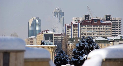 Грозный. Чечня. Фото Магомеда Магомедова для "Кавказского узла"