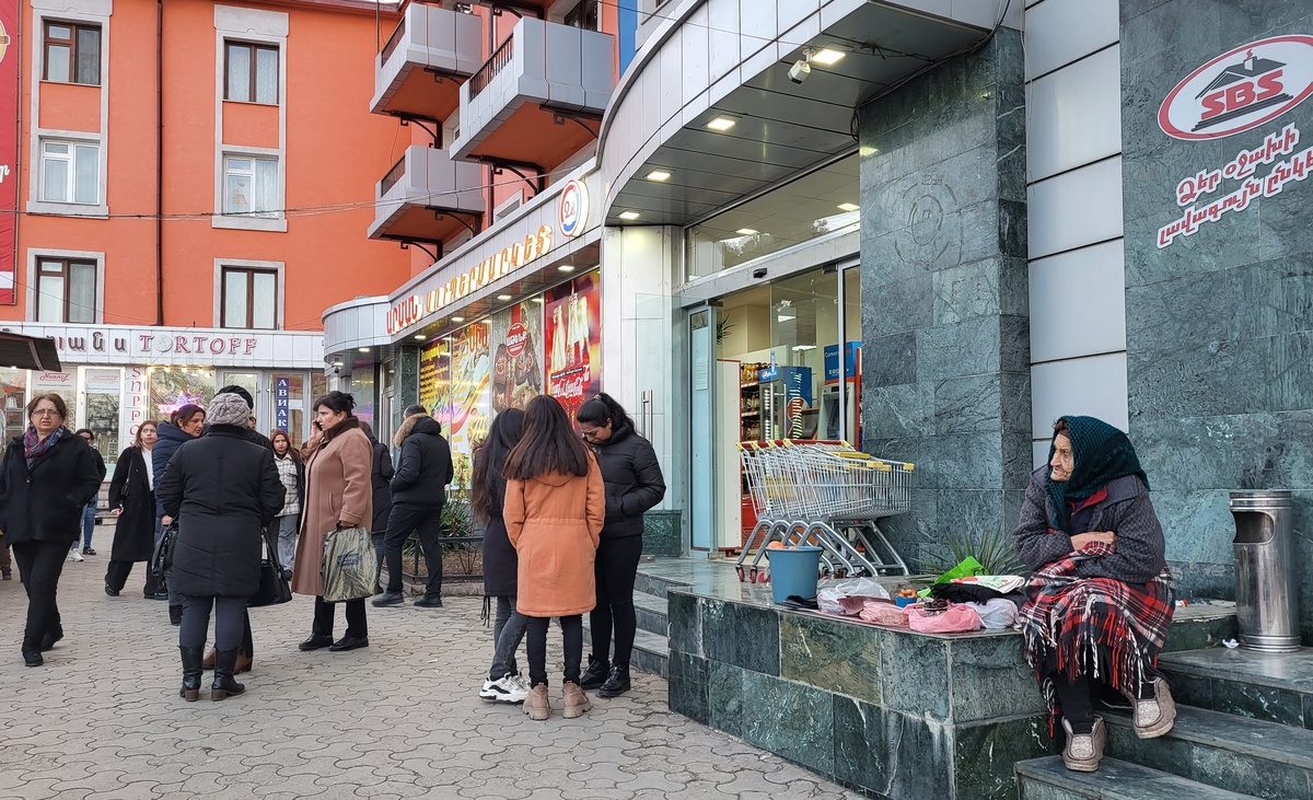 Степанакерт. Нагорный Карабах. Январь 2023 года. Фото Алвард Григорян для "Кавказского узла"