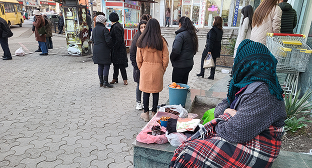 Степанакерт. Нагорный Карабах. Январь 2023 года. Фото Алвард Григорян для "Кавказского узла"