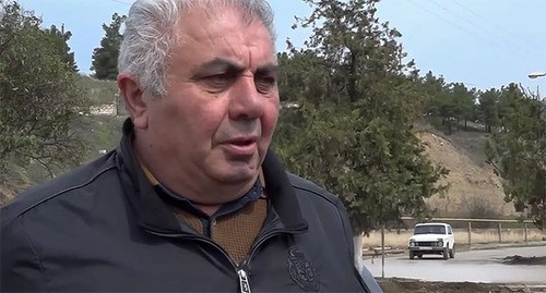 Миша Гюрджян. Скриншот видео Artsakh TV