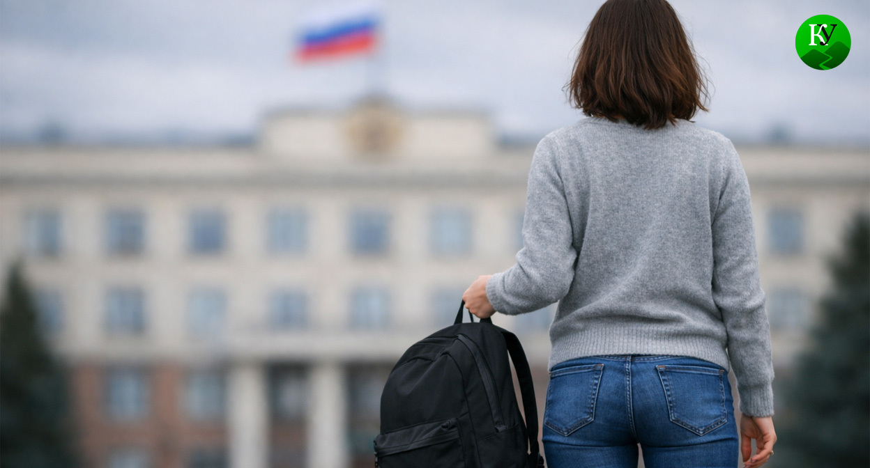 Девушка с рюкзаком. Иллюстрация создана «Кавказским узлом» с помощью ИИ в программе Copilot Девушка с рюкзаком. Иллюстрация создана «Кавказским узлом» с помощью ИИ в программе Copilot